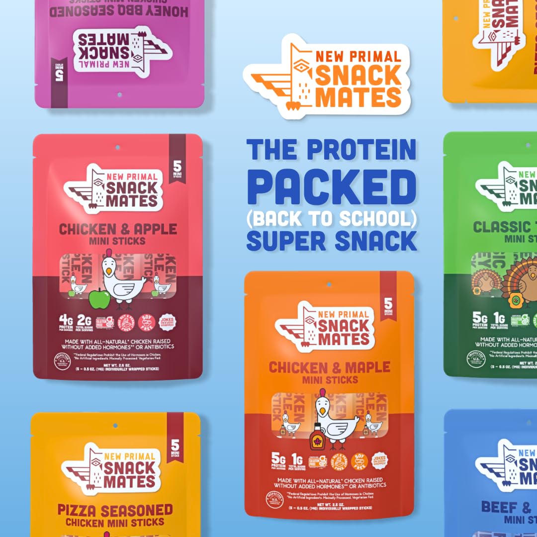 the new primal individually wrapped sticks displayed for grab-and-go