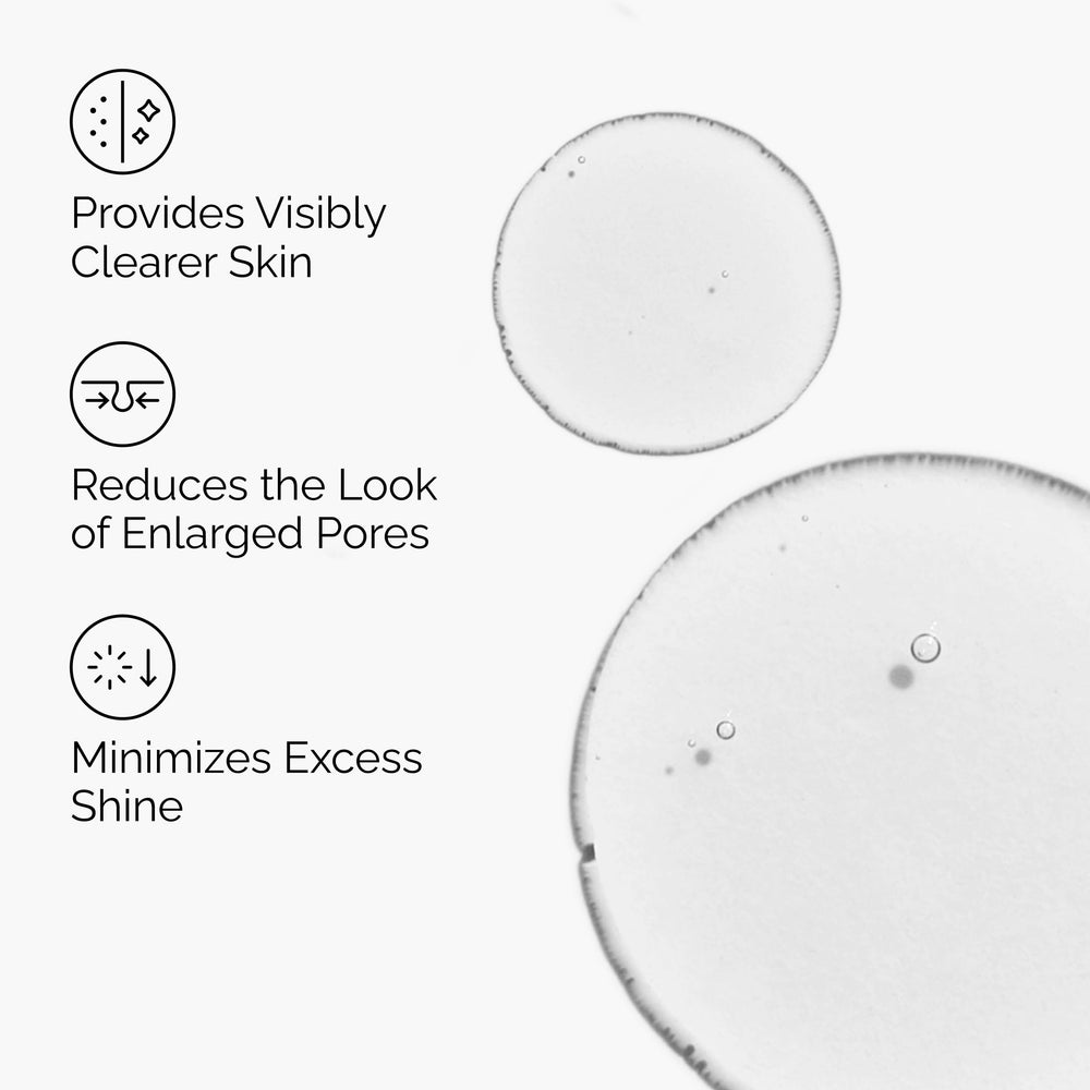 The Ordinary serum texture close-up showing lightweight gel and easy absorption