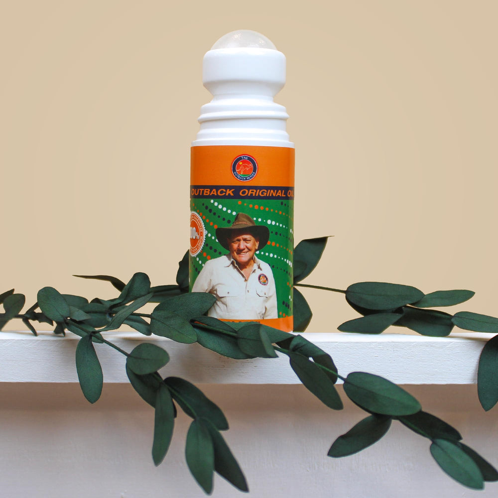 The Outback Series tea tree ingredient shot highlighting natural botanicals and freshness