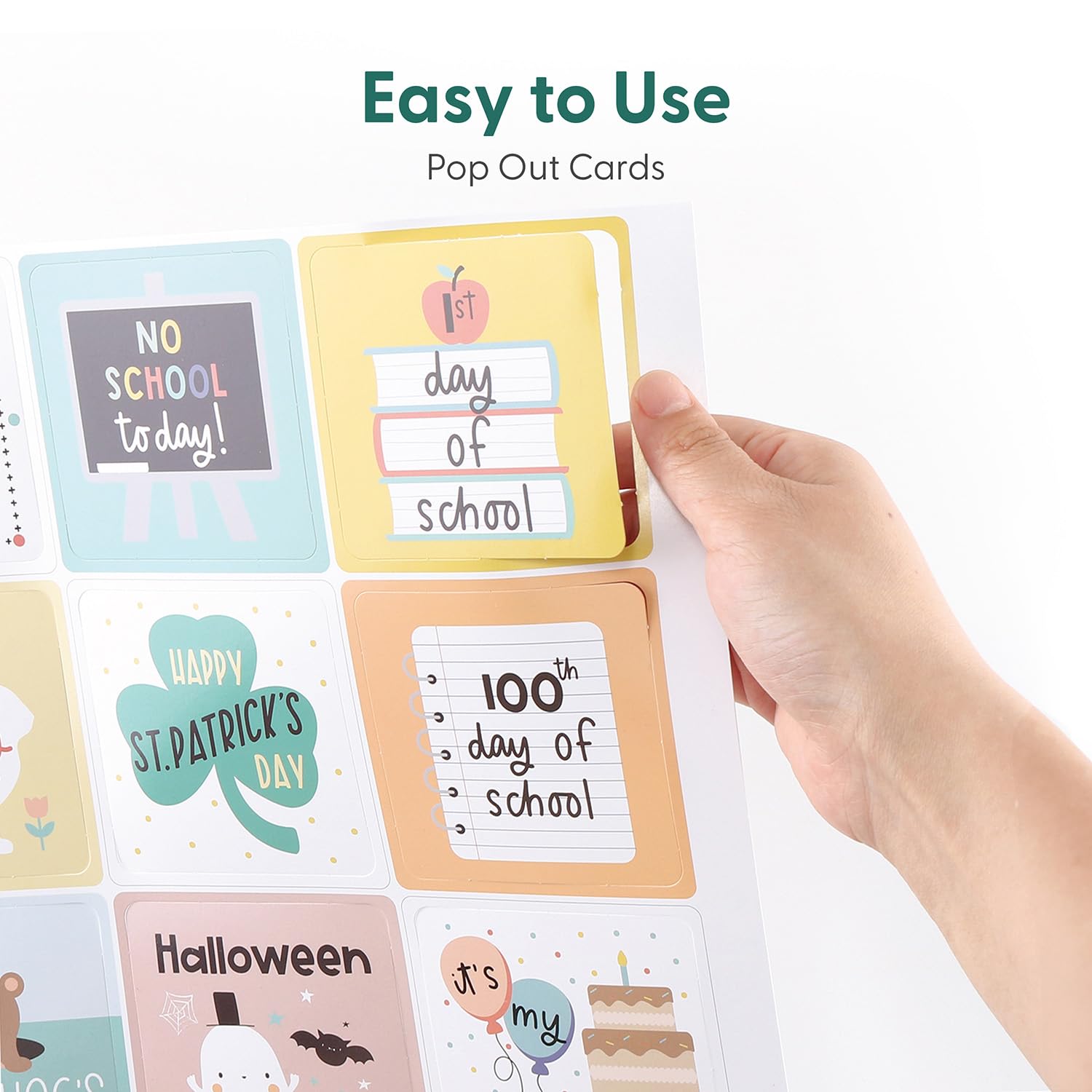 The Peanutshell child updating the calendar during circle time to build routine and confidence