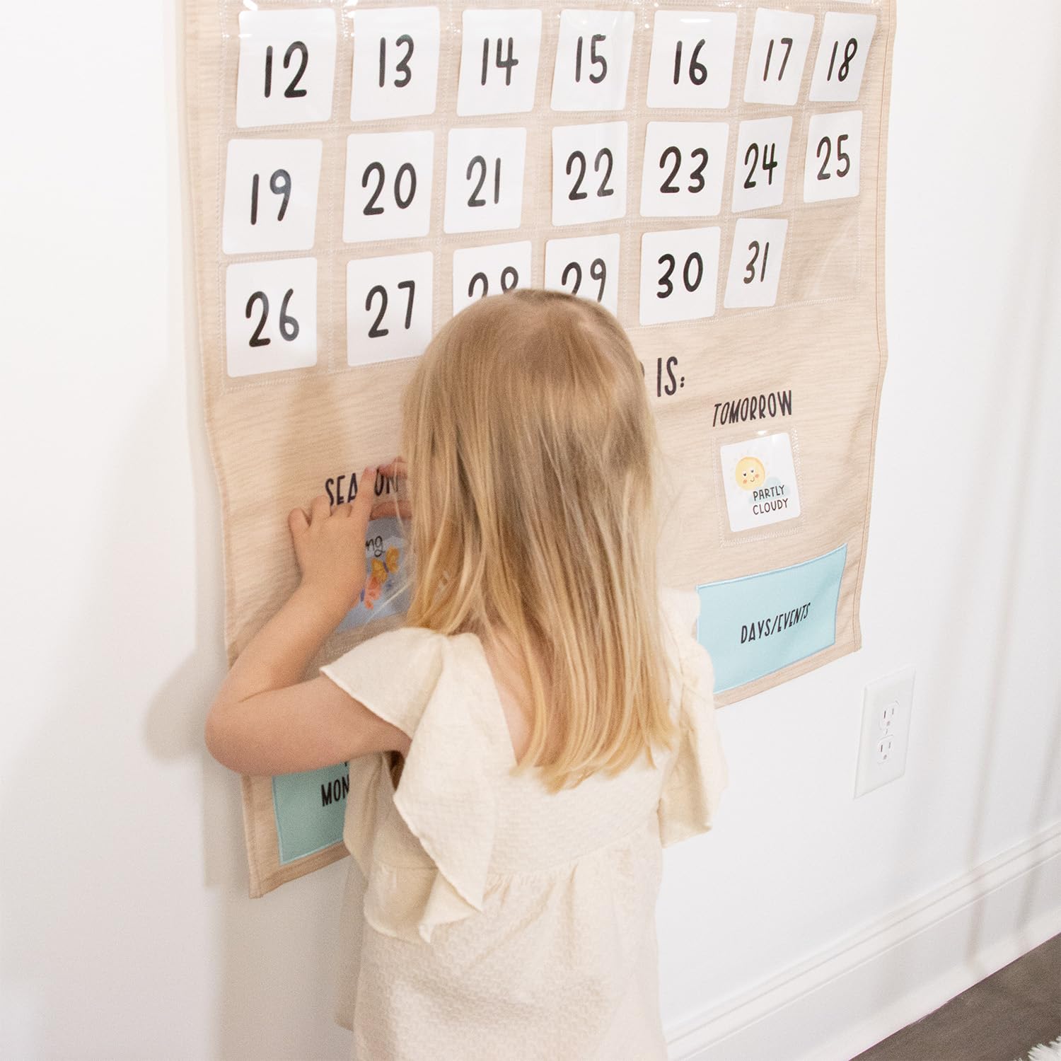 The Peanutshell calendar in a classroom morning circle setting promoting group participation