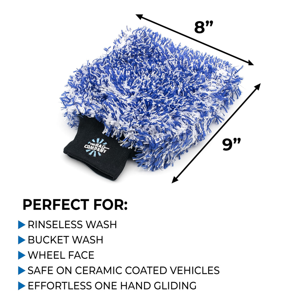 The Rag Company Cyclone Ultra close-up of long microfiber pile, superior dirt lifting