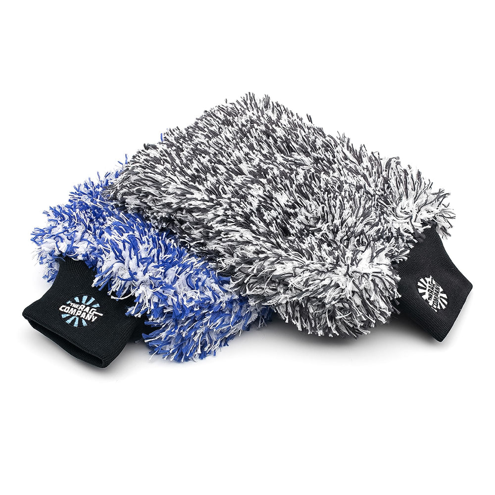 The Rag Company Cyclone Ultra front pack showing mitts and branding, durable utility