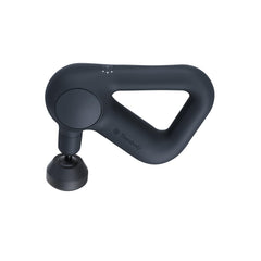 TheraGun Relief front view showing compact design and ergonomic shape for easy relief
