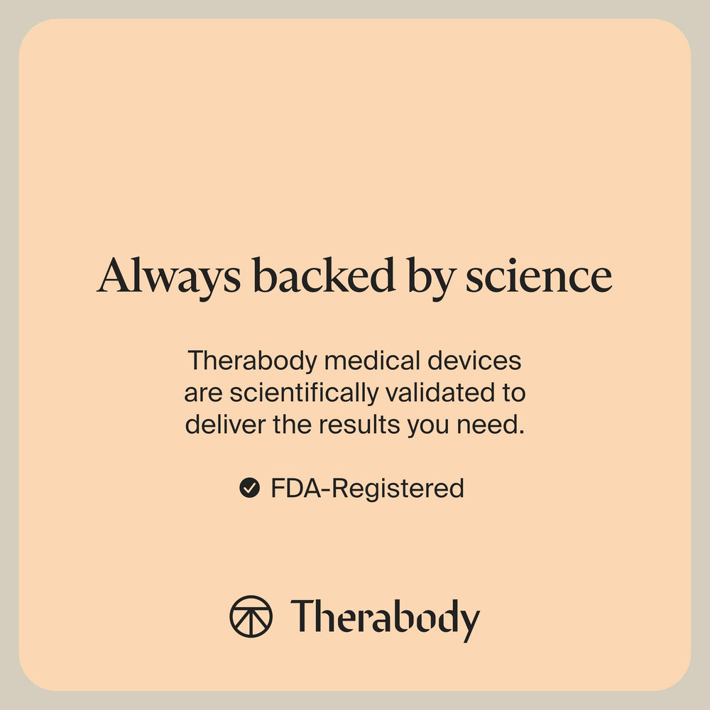 TheraGun used on a couch in home recovery setting promoting daily relaxation