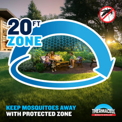 Thermacell close-up of heated repellent mat revealing texture and even dispersion