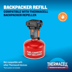 Thermacell close-up of repellent mat texture highlighting reliable release
