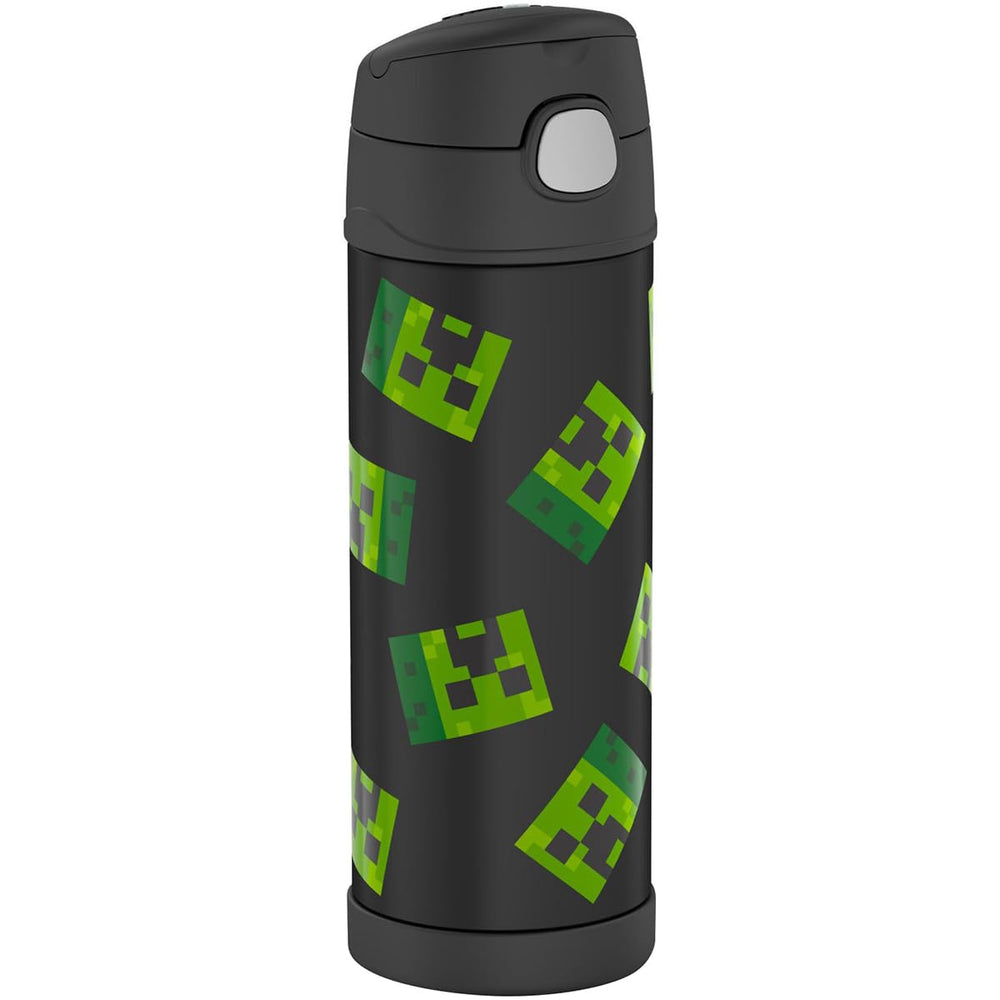 THERMOS FUNTAINER side detail of integrated soft-touch handle for easy carrying