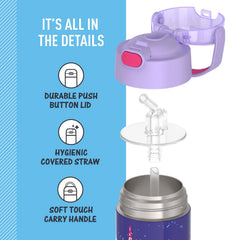 THERMOS FunTainer sweat-proof exterior texture for comfortable grip and no condensation