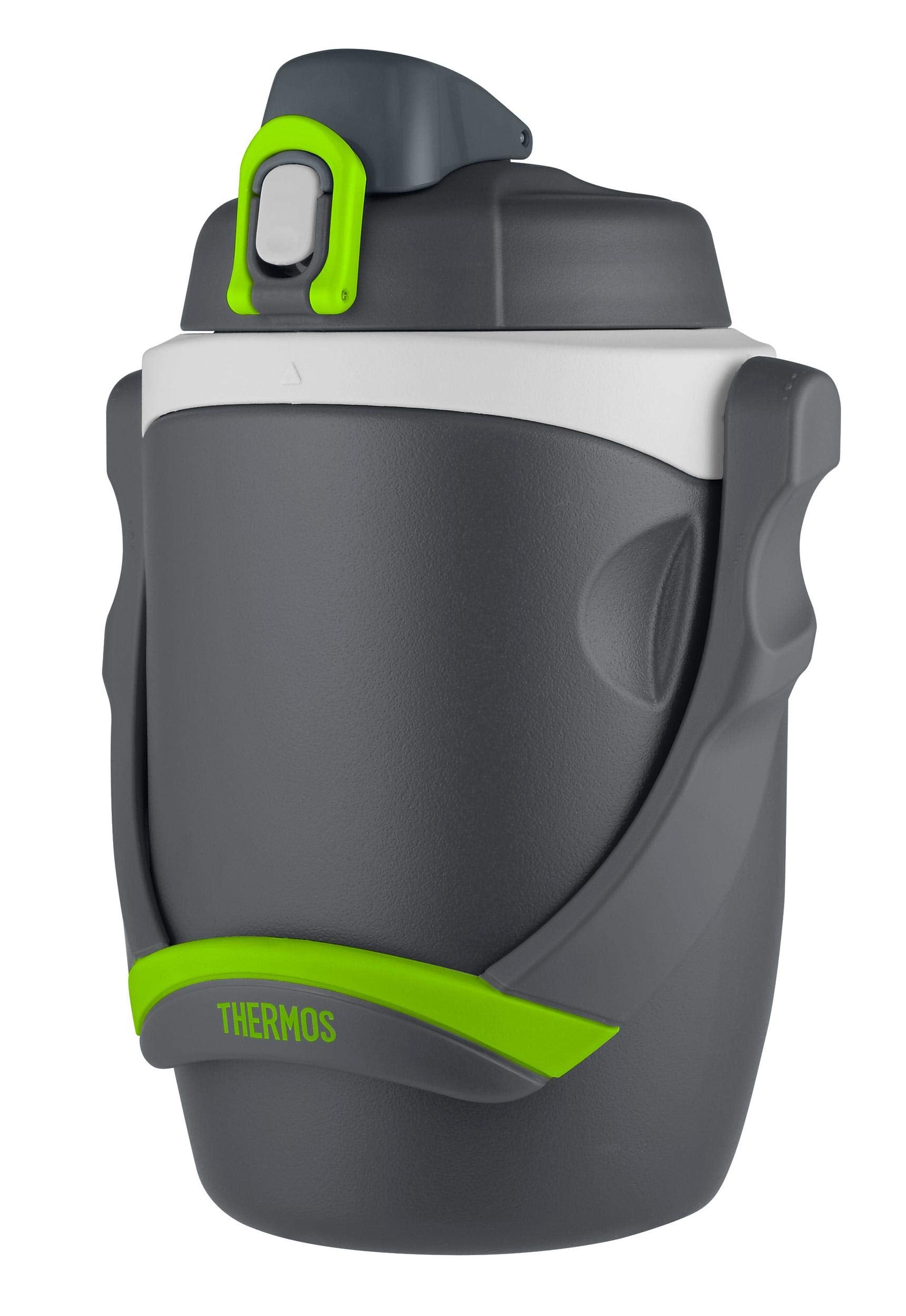 THERMOS insulation cutaway view highlighting foam barrier to keep drinks cold