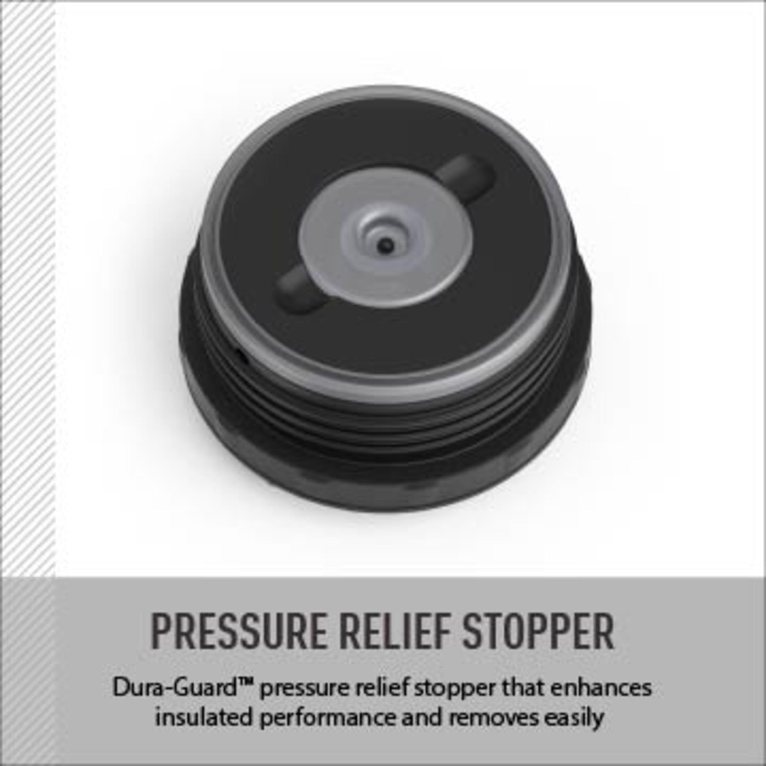 THERMOS foldable stainless-steel spoon shown folded and open for convenience