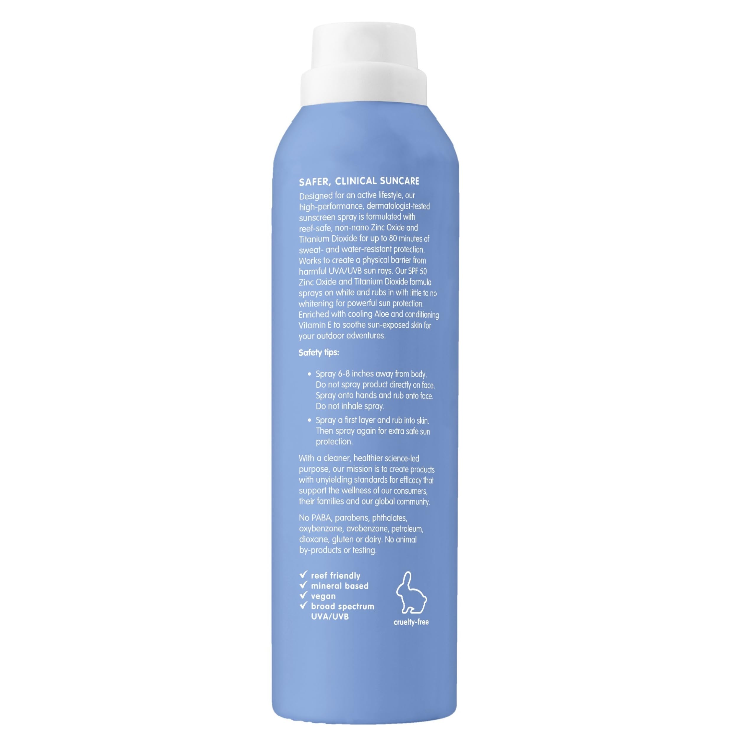 Thinksport 6 fl oz held in hand demonstrating portable size benefit
