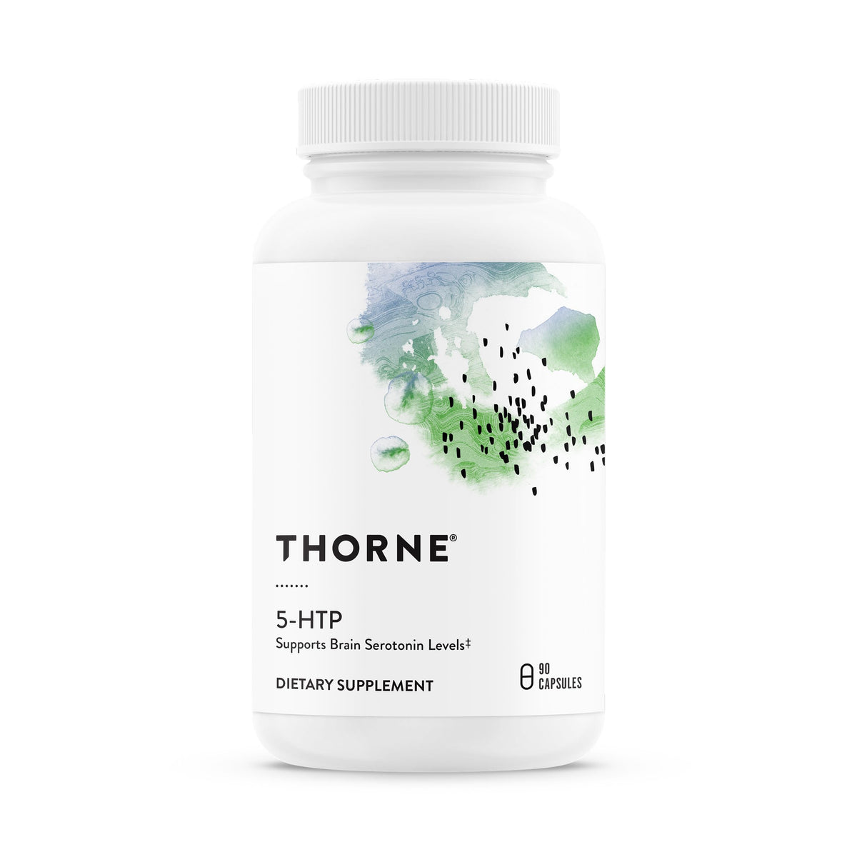 THORNE front bottle view showing product and clear label for easy choice