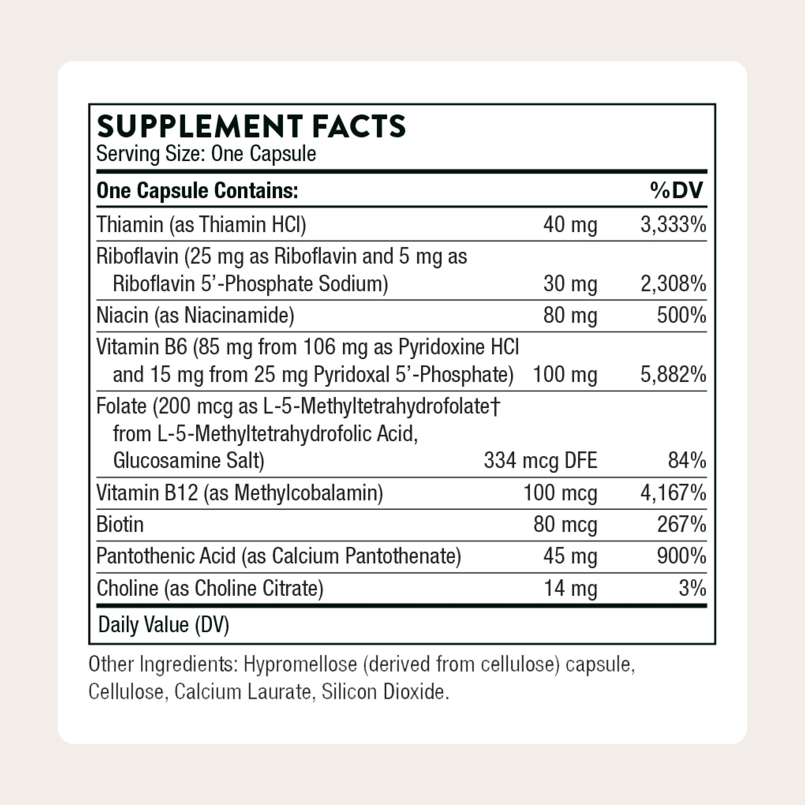 THORNE closeup of bottle cap and label highlighting purity benefit