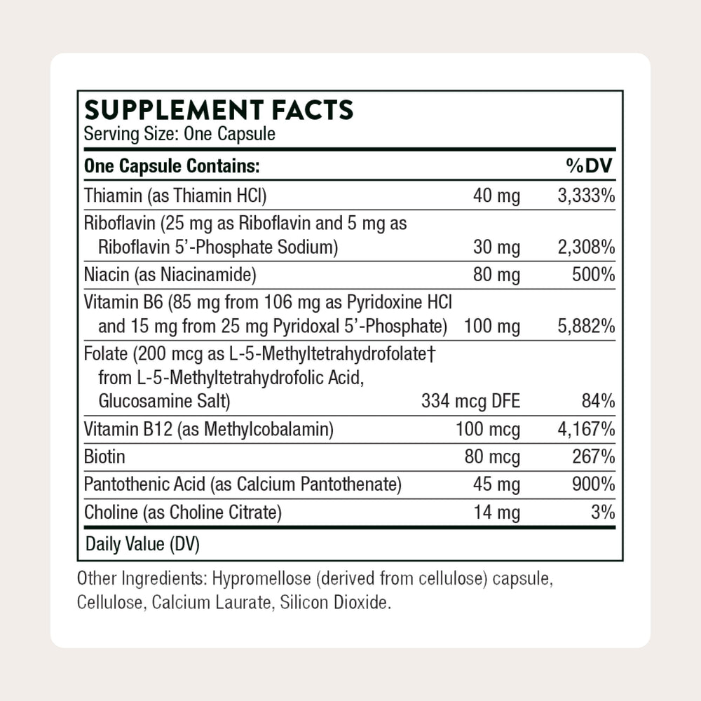 THORNE closeup of bottle cap and label highlighting purity benefit