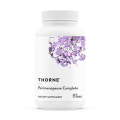THORNE bottle front view showing supplement packaging and clear branding benefits clarity