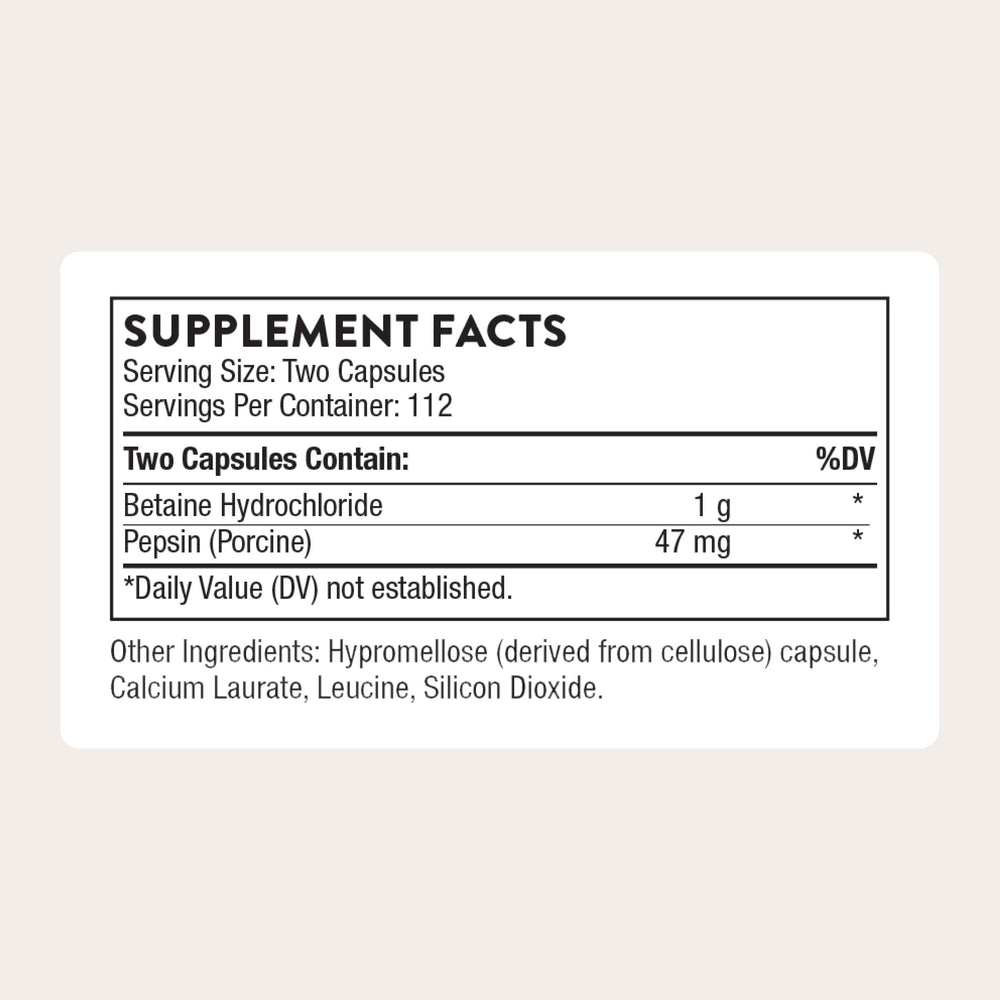 THORNE capsule close-up detail highlighting smooth surface and fill