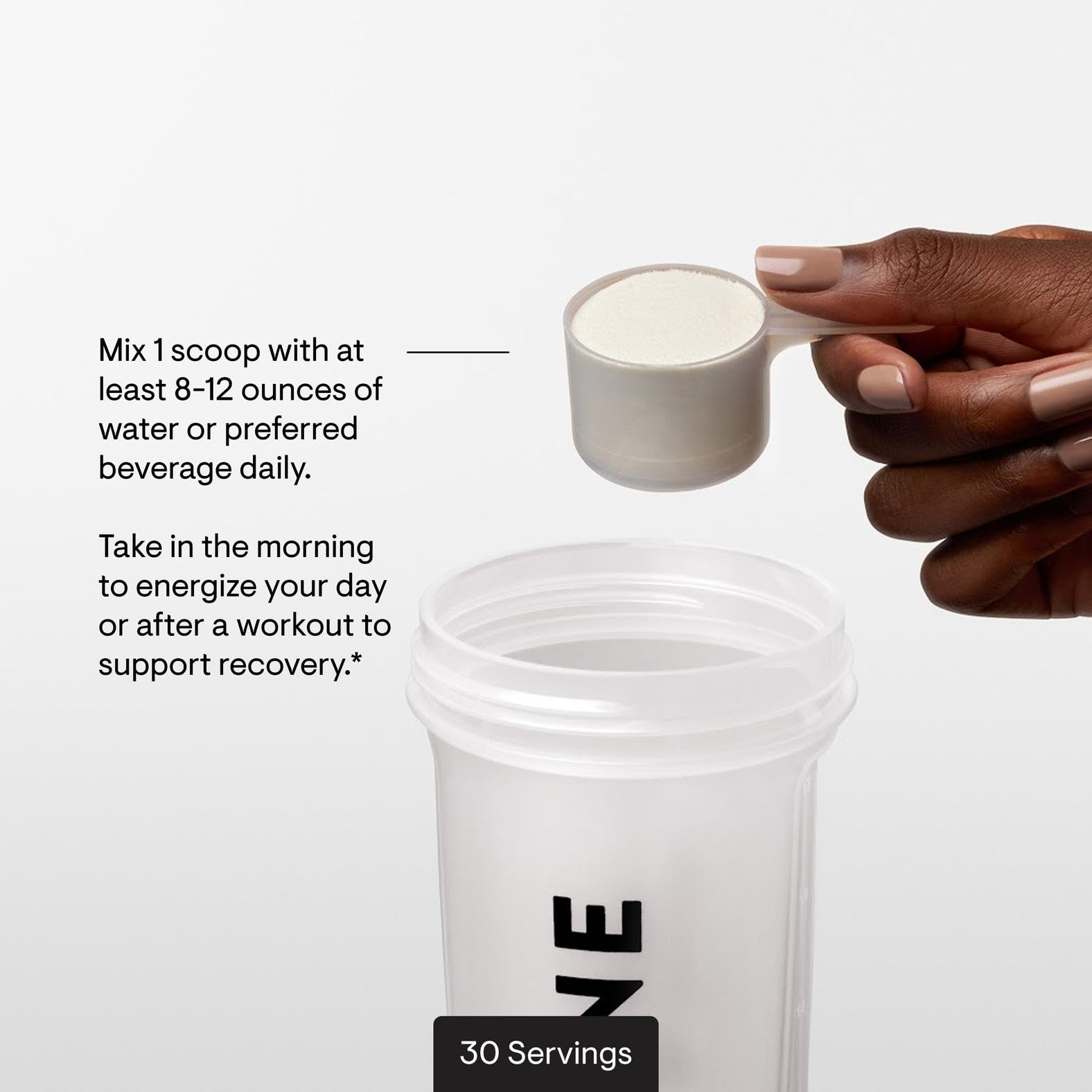 THORNE nutrition panel and ingredients showing transparency benefit