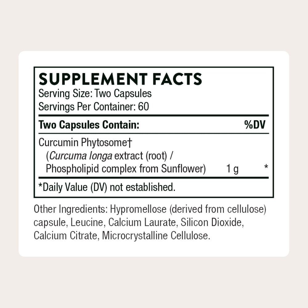 THORNE close-up of a single capsule highlighting smooth surface and ease of use