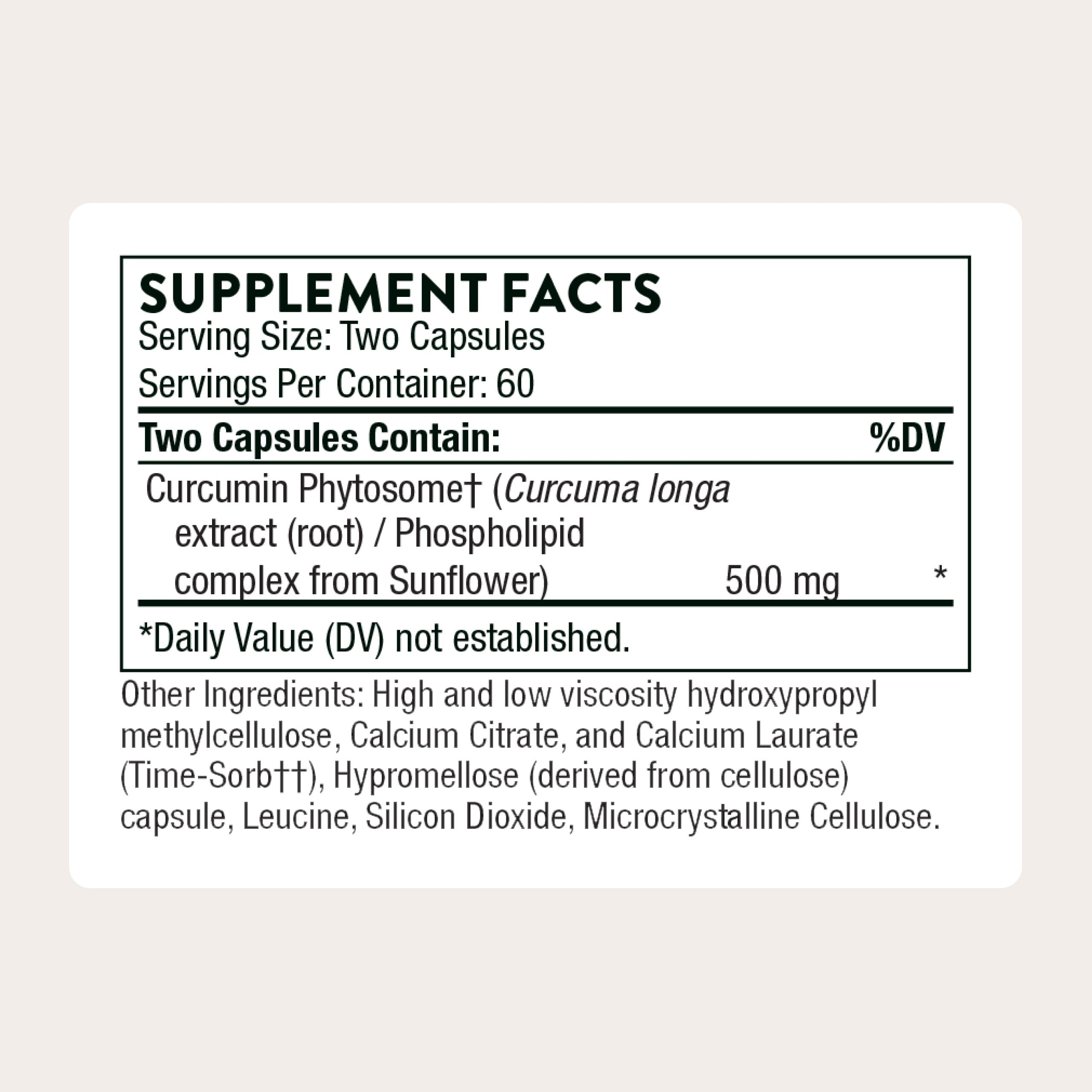 THORNE close-up of capsules highlighting smooth sustained-release finish and convenience