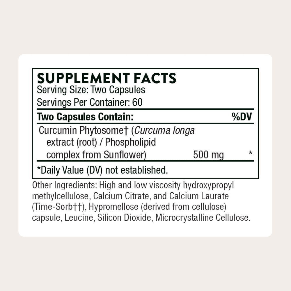 THORNE close-up of capsules highlighting smooth sustained-release finish and convenience