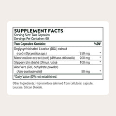 THORNE closeup of a single capsule highlighting smooth finish and easy swallowing benefit
