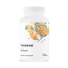 THORNE front bottle view showing label and 180 capsule supply for reliable support