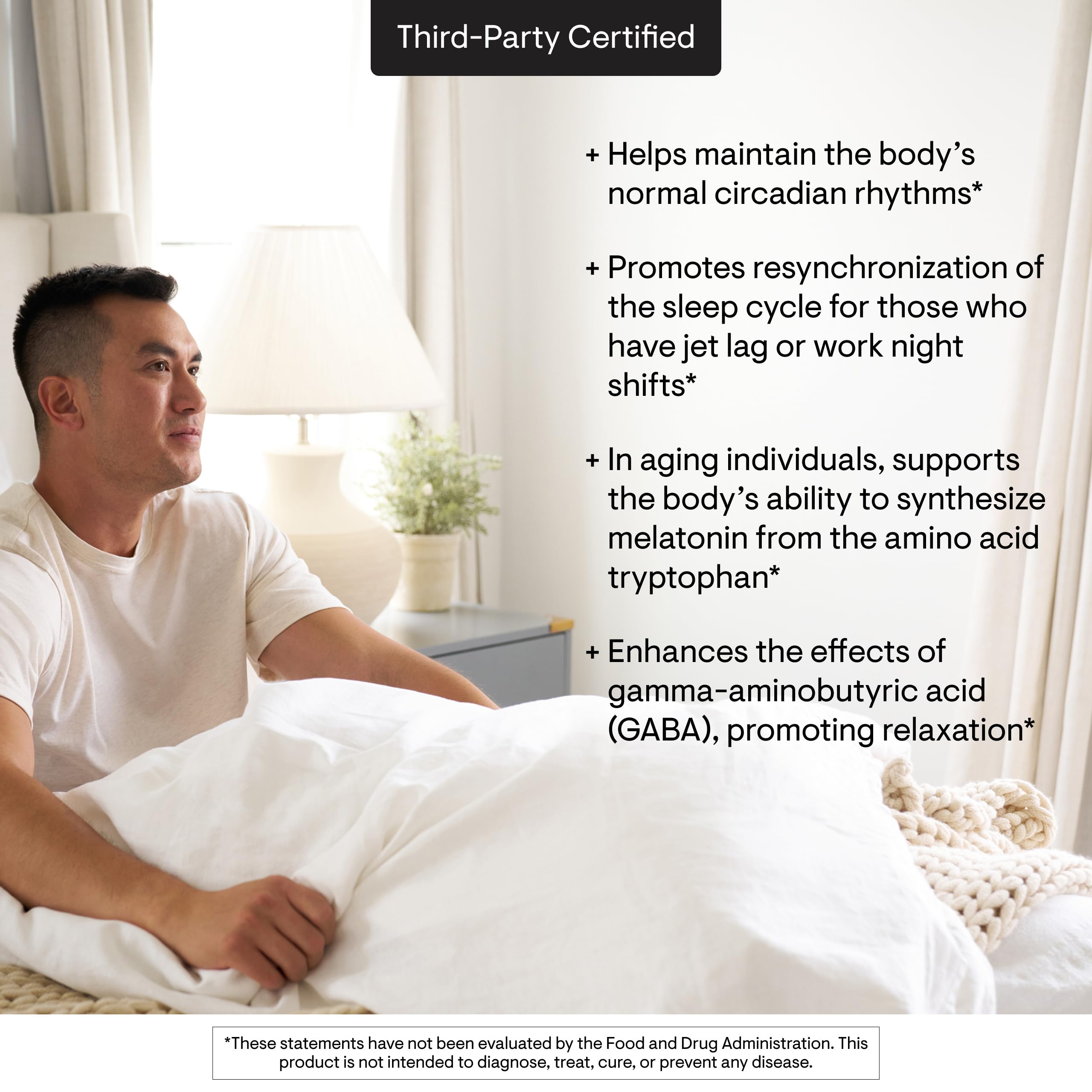 THORNE bottle in a travel kit illustrating portability and on-the-go sleep support