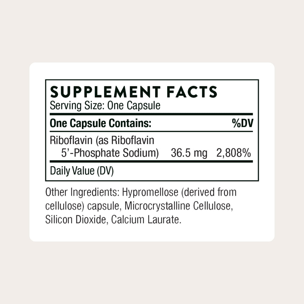 THORNE side profile displaying bottle with capsules visible