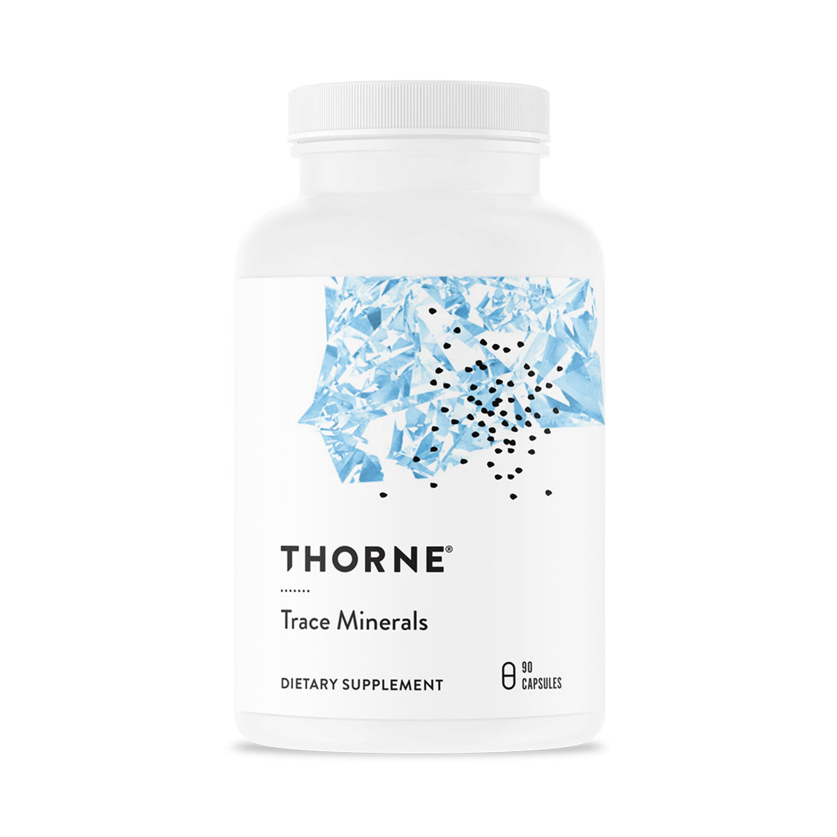 THORNE bottle front label showing product name and benefits