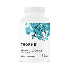 THORNE front packaging showing 60 capsule bottle and clear labeling benefit clarity