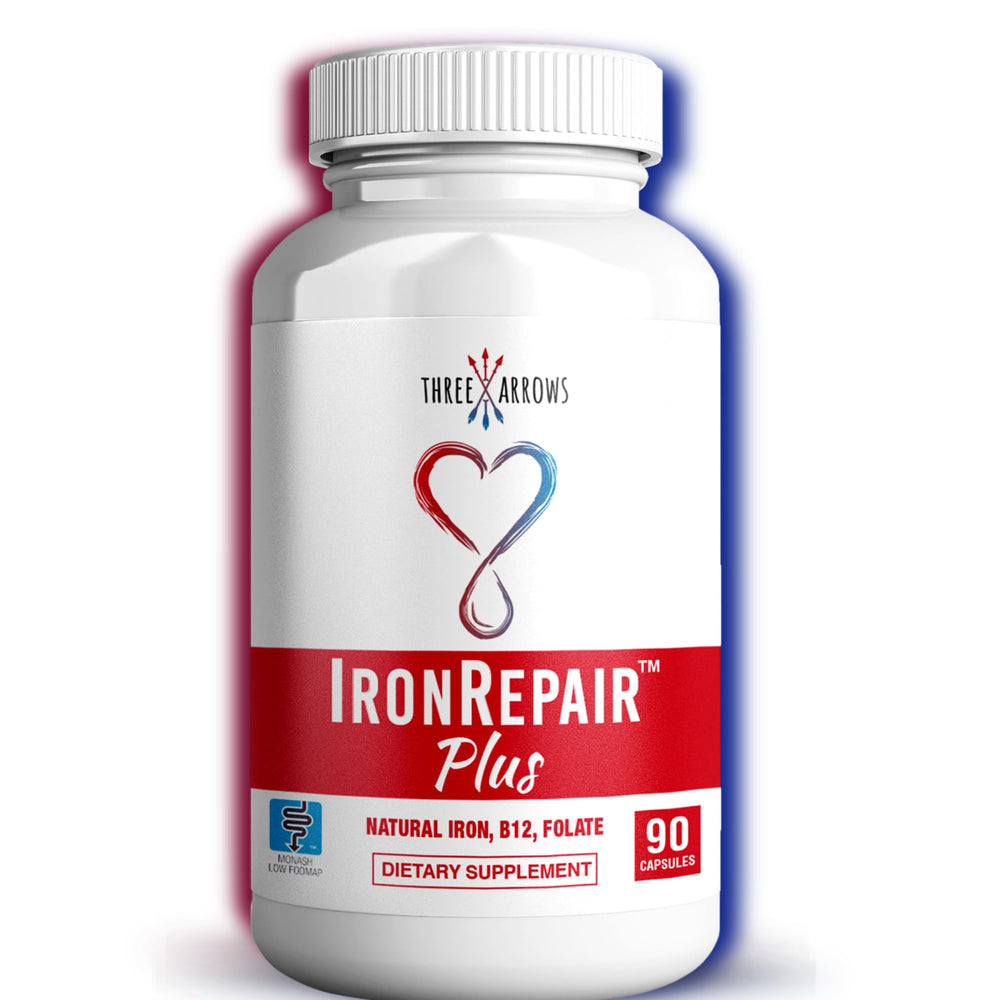 Three Arrows front bottle shot showing product and clear dosage information benefit clarity