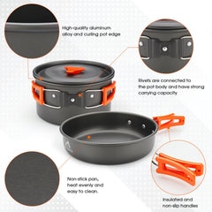 THTYBROS frying pan surface highlighting nonstick-friendly cooking