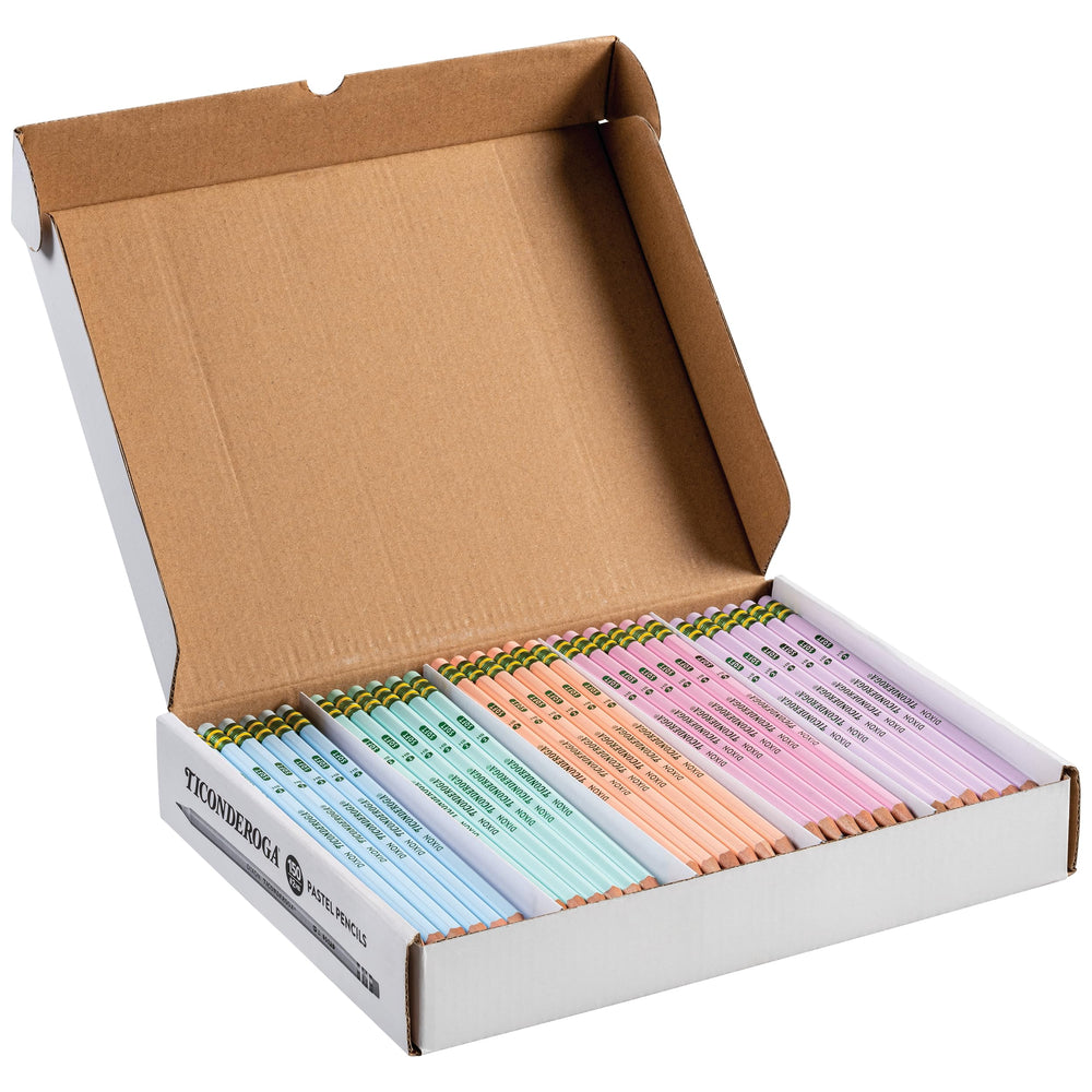 Ticonderoga pencils in classroom setting demonstrating ready-to-use convenience