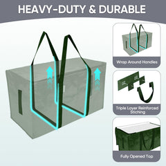 TICONN reinforced wrap-around handle close-up for secure lifting