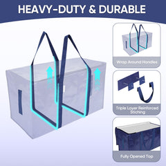 TICONN reinforced wraparound handles close-up for stronger carry support