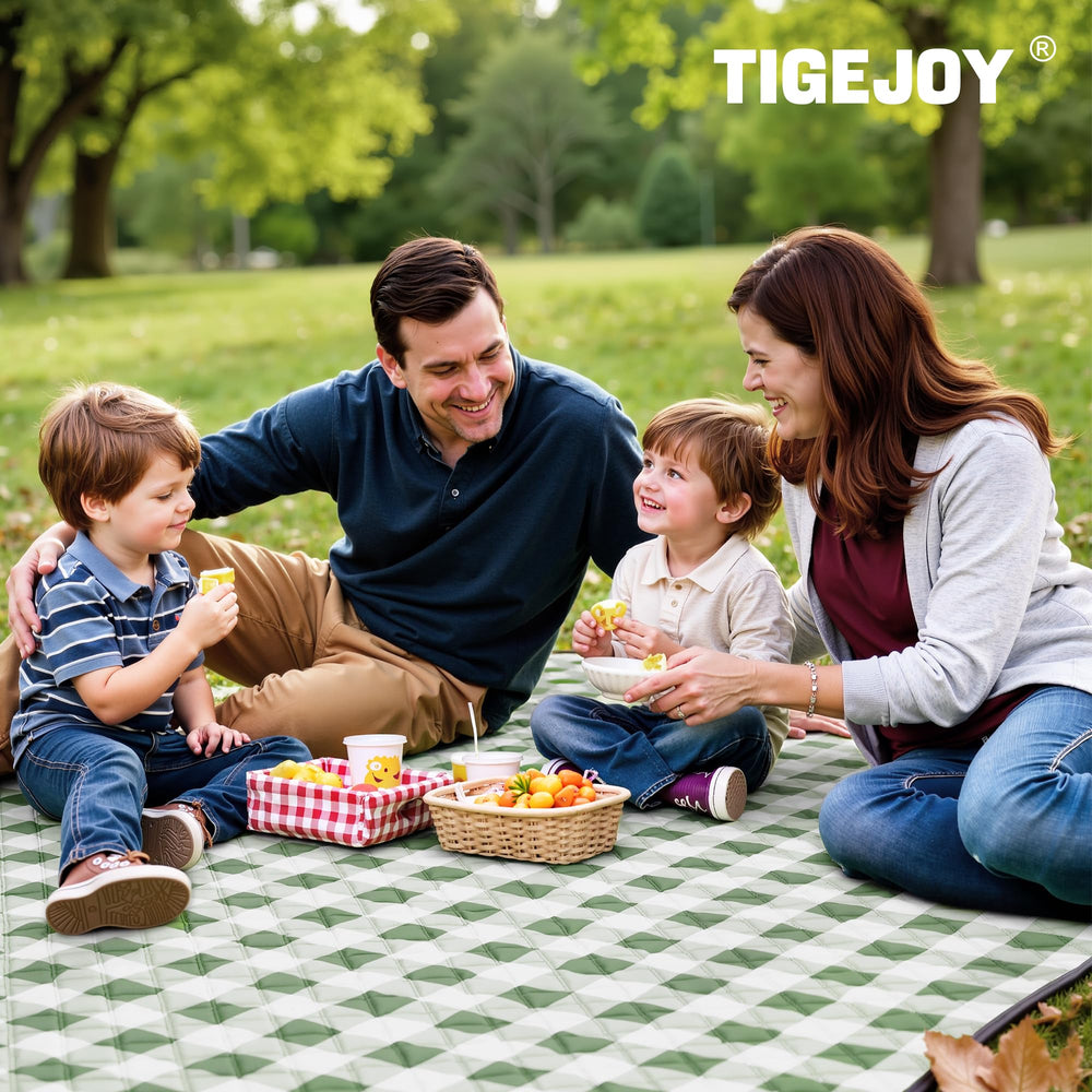TigeJoy folded with strap demonstrating compact, adjustable carry