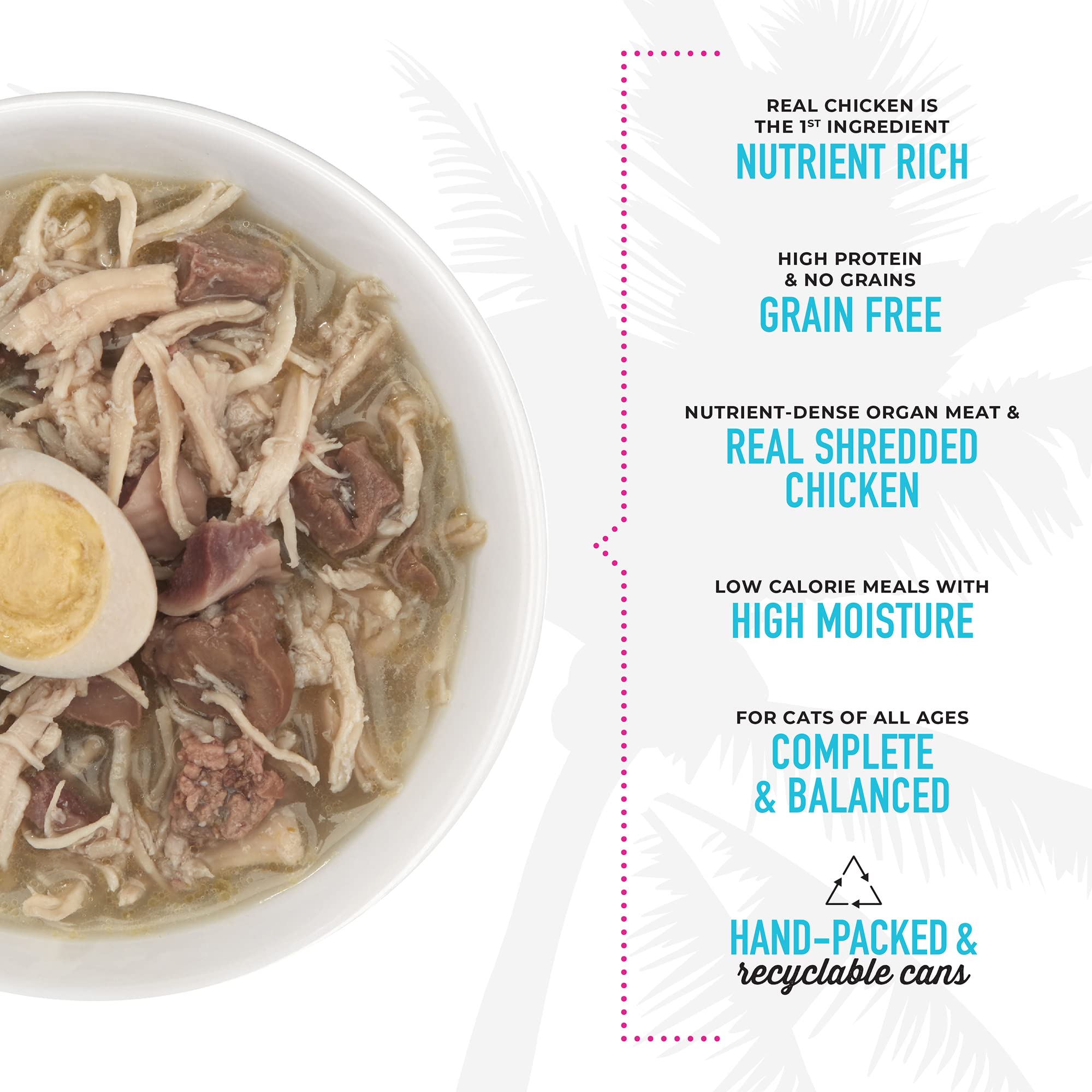 TIKI PETS ingredient label showing organ meat for nutrient-rich protein