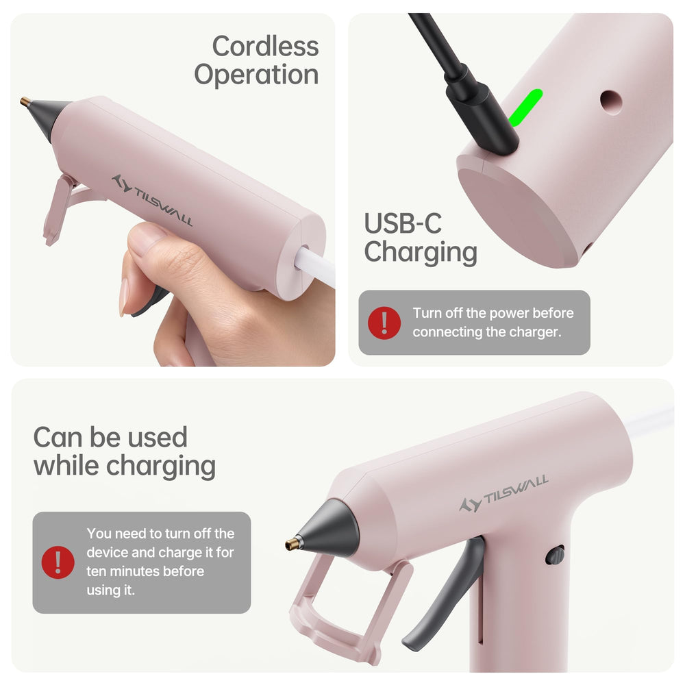 Tilswall W106s charging port view illustrating USB charging convenience