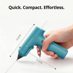 TILSWALL nozzle close-up highlighting precise tip and controlled adhesive flow for neat bonds