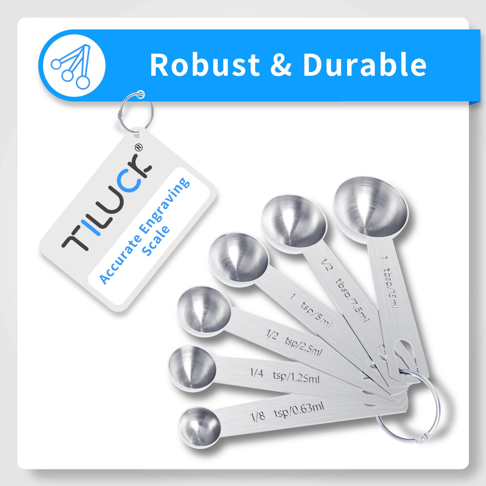 TILUCK coffee scoop spoon measuring grounds neatly for consistent coffee brewing