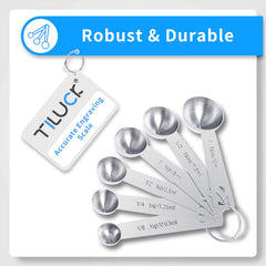 TILUCK coffee scoop spoon measuring grounds neatly for consistent coffee brewing