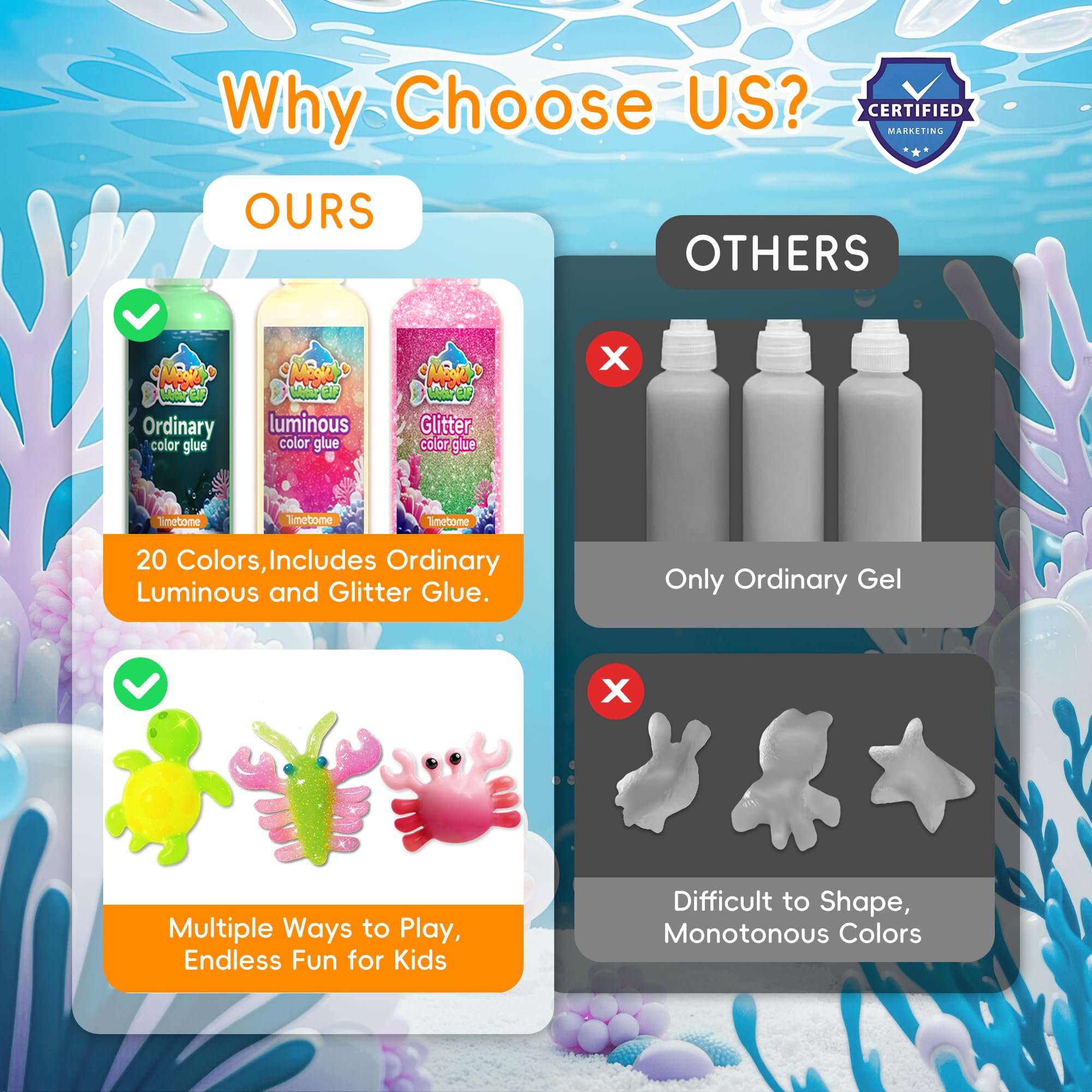 Timetome mold collection with ten animal and fantasy shapes for varied designs
