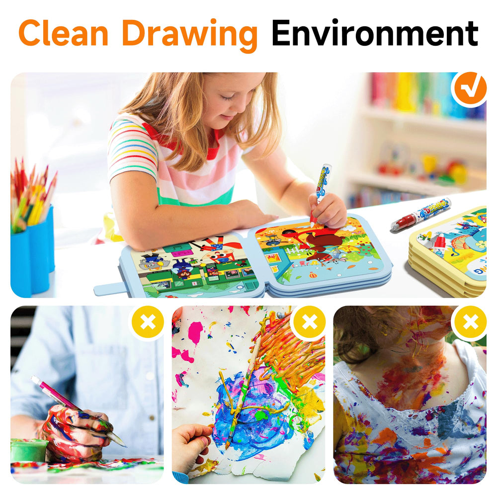 Timetome refillable water pens demonstrating easy-grip design for small hands benefit
