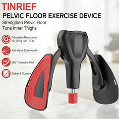TINRIEF close-up of rotation knob highlighting adjustable resistance control