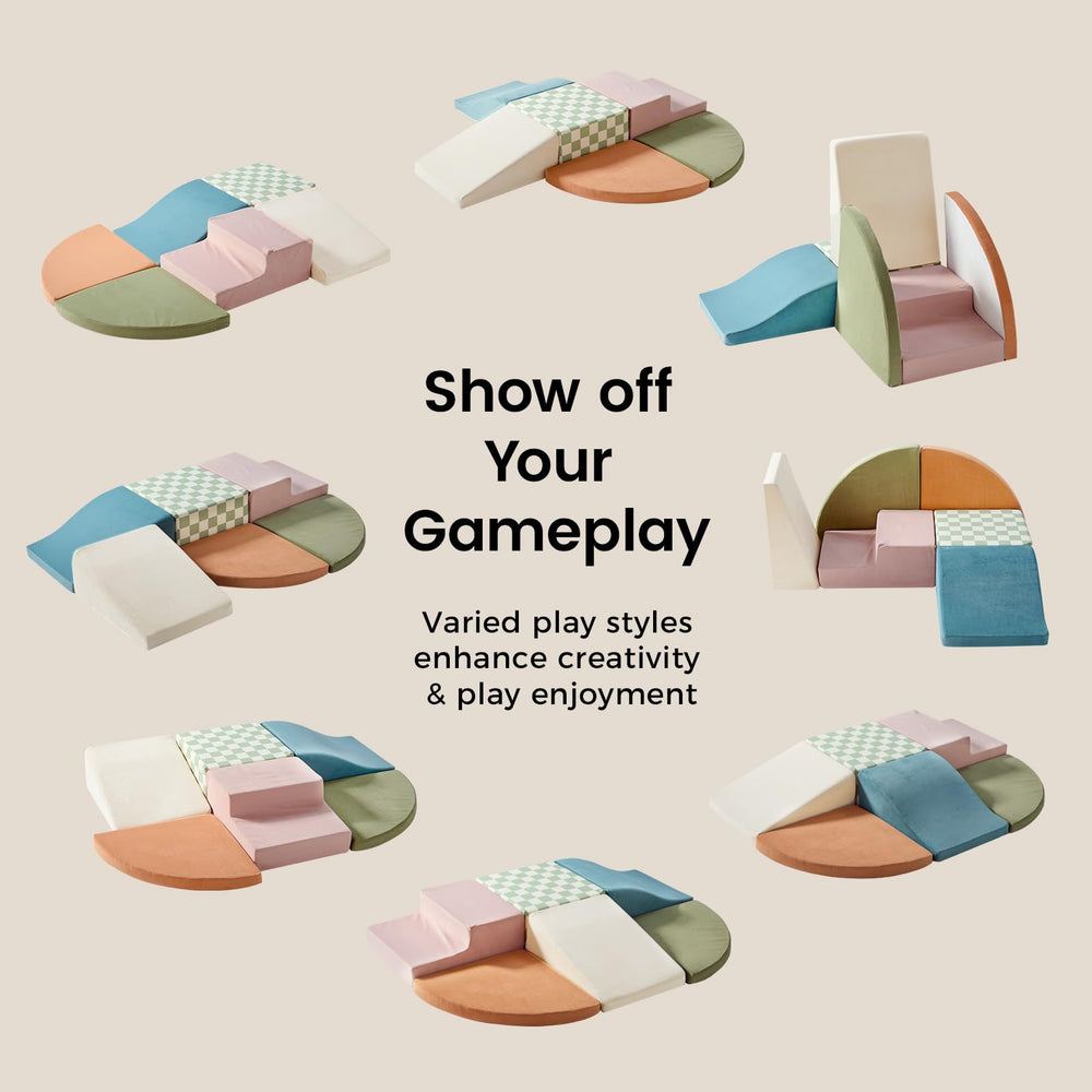 Tiny Land anti-slip bottom view, provides grip on floors and carpet for safe play