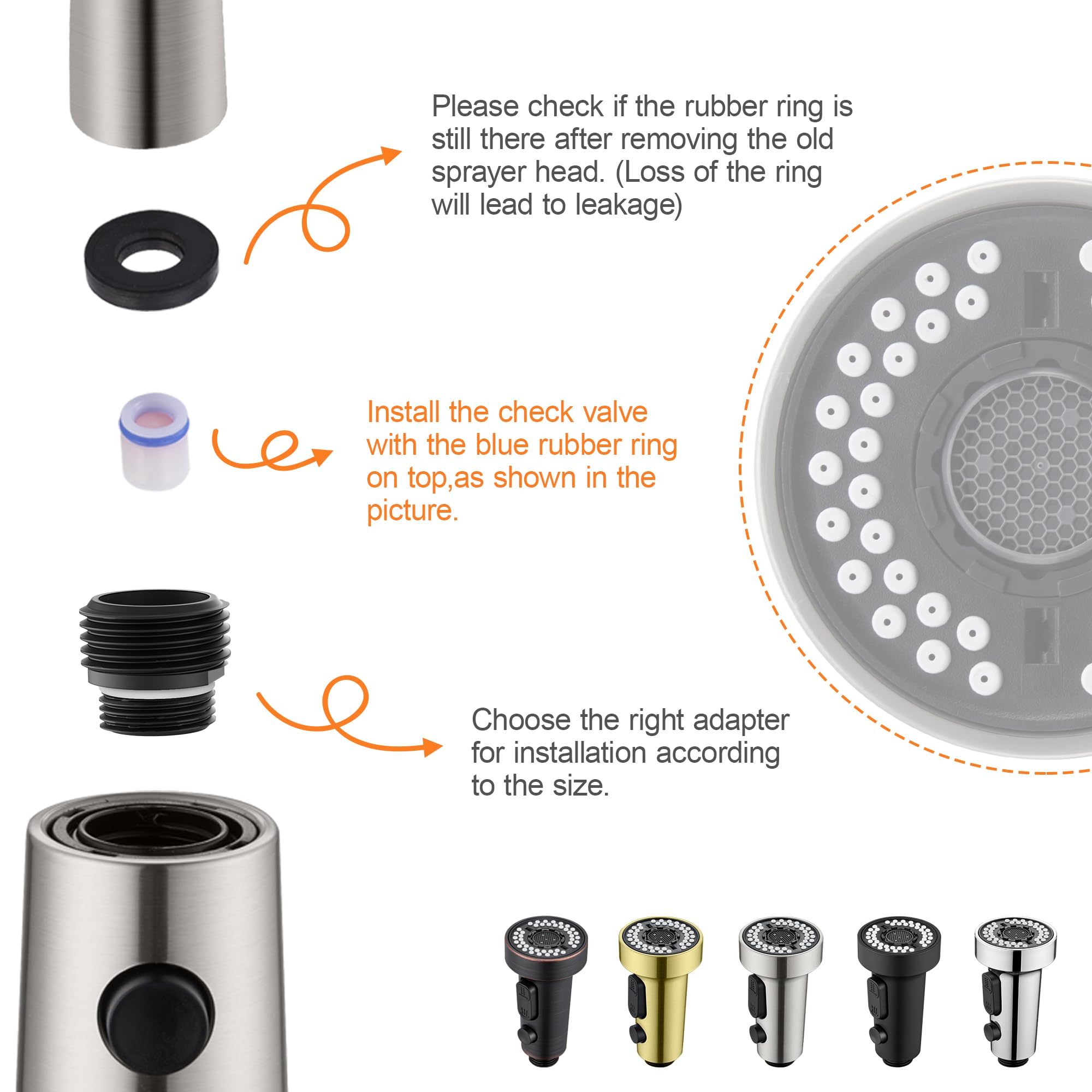 TIORIY aerator removal tool detail enabling simple cleaning and maintenance