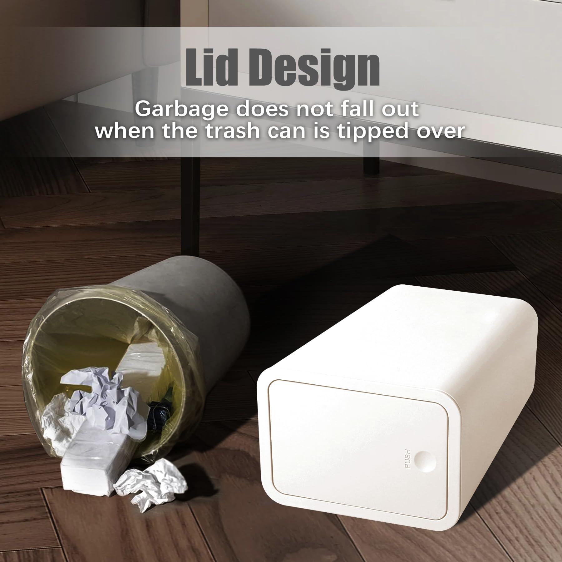 TIPGO plastic finish texture detail showing durable, easy-to-clean surface