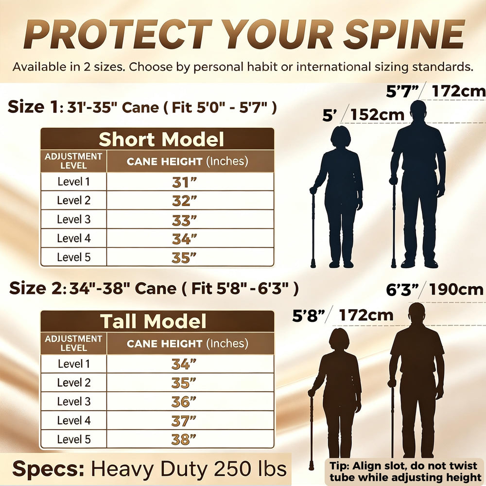 TIRAROME cane in use on sidewalk boosting confidence while walking outdoors