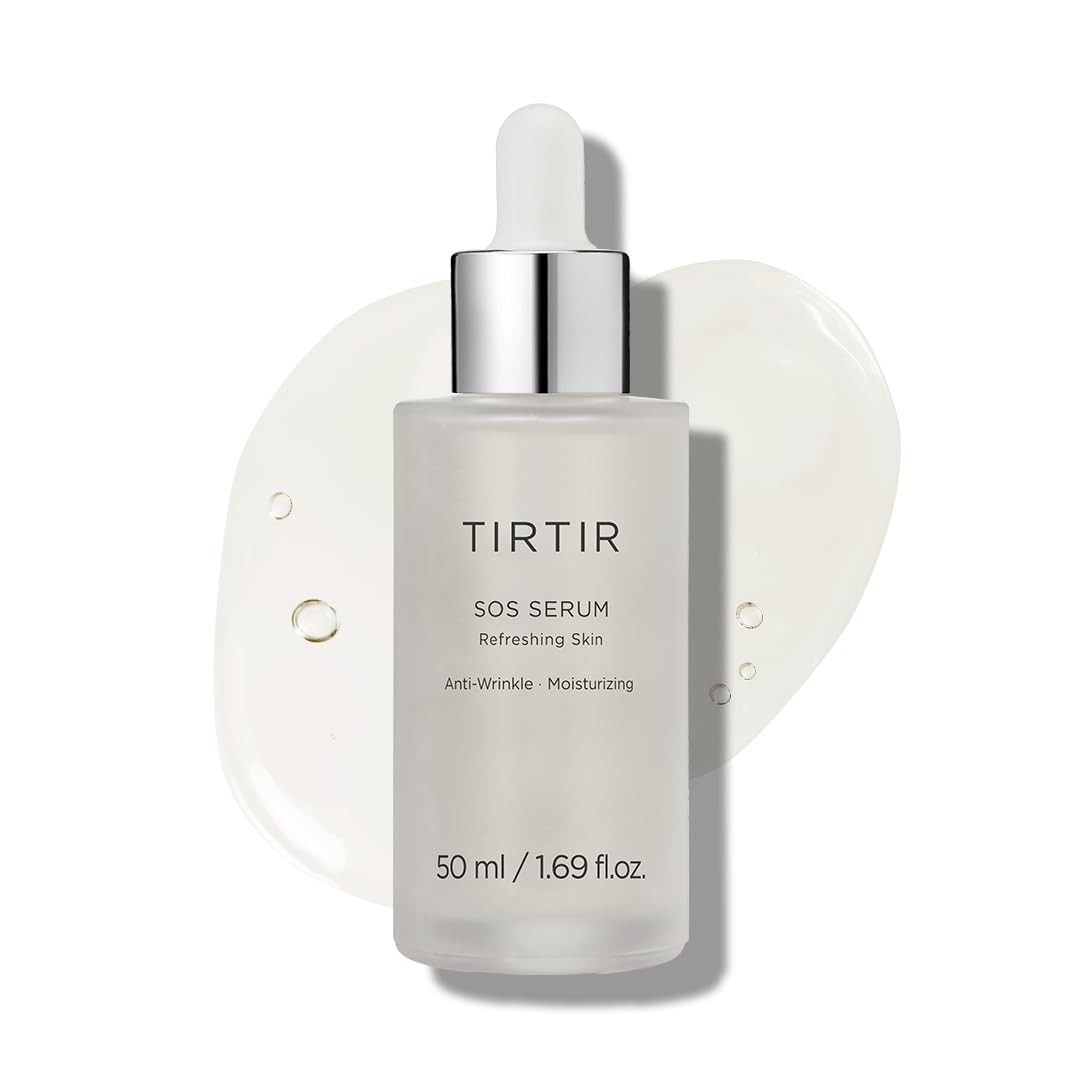 TIRTIR front packaging showing bottle and branding, conveys clean skincare benefit